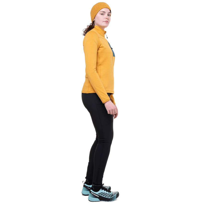 Mountain Equipment Austra Women's Tight in Black - On Model Side