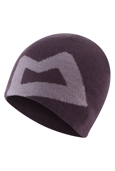 Mountain Equipment Branded Knitted Women's Beanie in Nightshade/Allium - Front