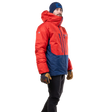 Mountain Equipment Citadel Men's Jacket in Admiral/Chili - Side View