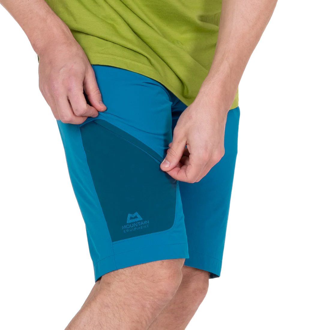 Mountain Equipment Comici Men's Short in Alto/Majolica - Side Model