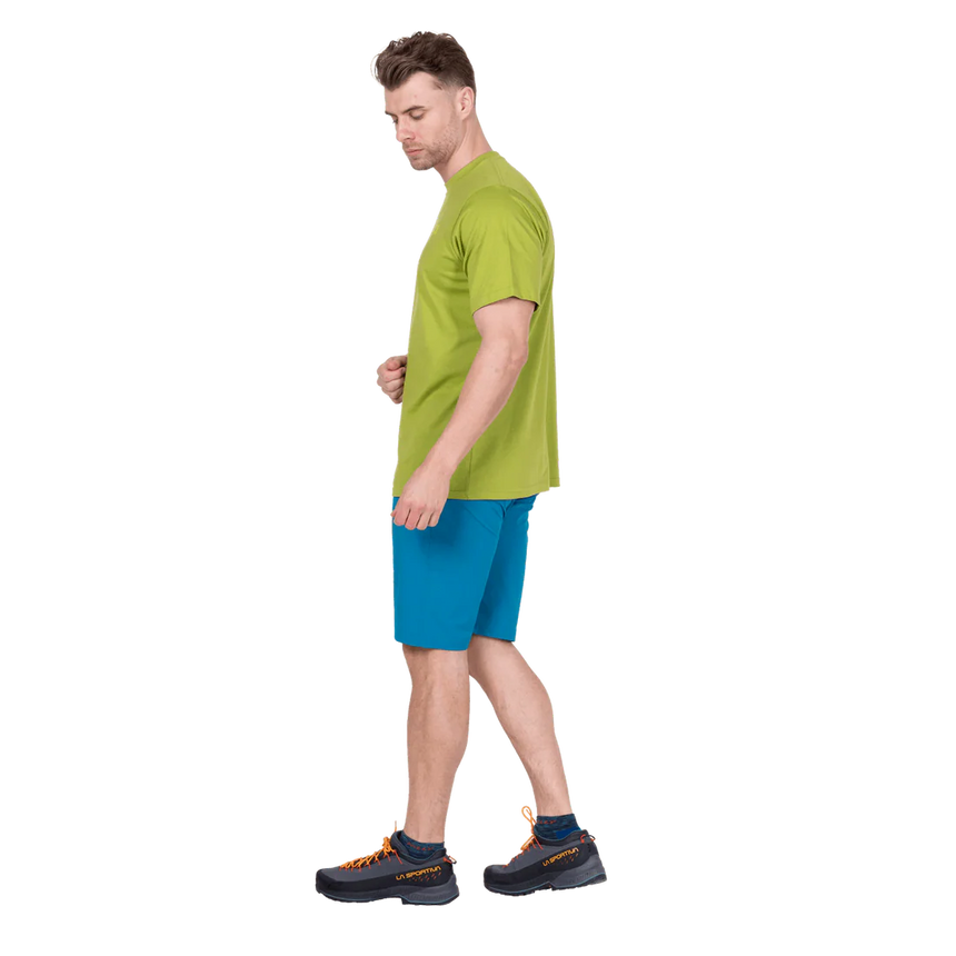 Mountain Equipment Comici Men's Short in Alto/Majolica - Three Quarter Model