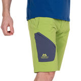Mountain Equipment Comici Men's Short in Cactus/Ombre - Belt Detail