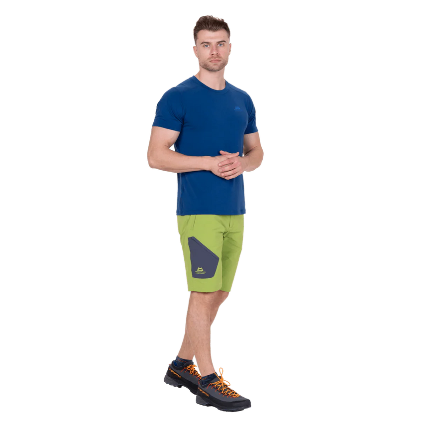 Mountain Equipment Comici Men's Short in Cactus/Ombre - Front Model
