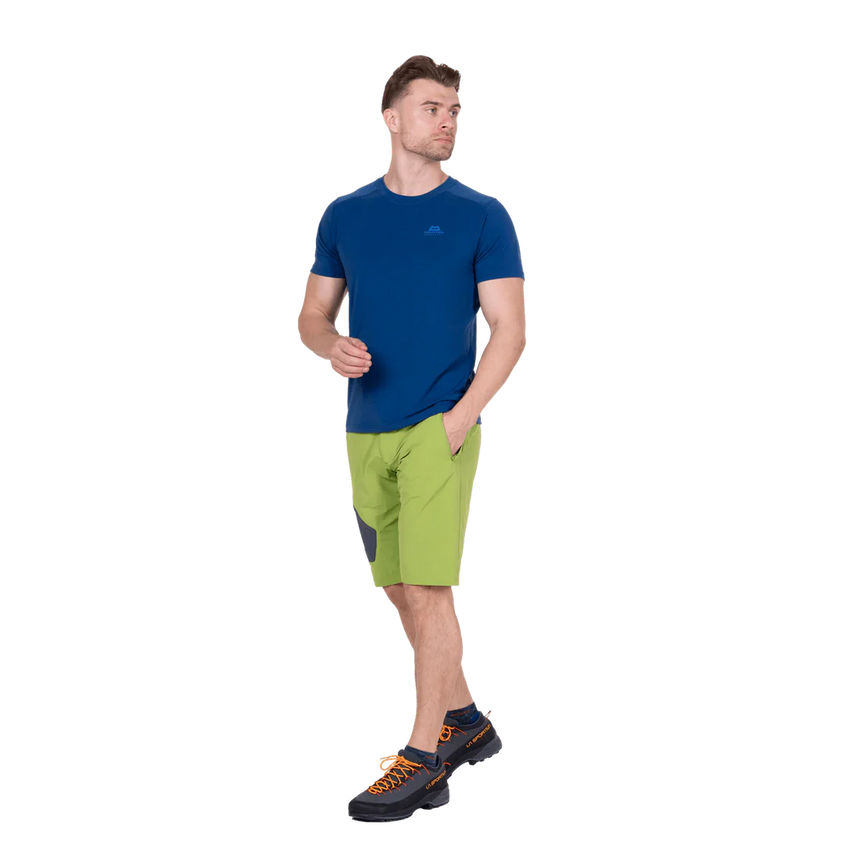 Mountain Equipment Comici Men's Short in Cactus/Ombre - Pocket Detail