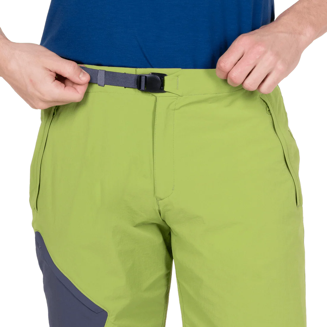 Mountain Equipment Comici Men's Short in Cactus/Ombre - Side Model