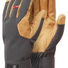 Mountain Equipment Direkt Gauntlet in Obsidian/Tan - Paired Palm View