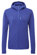 Mountain Equipment Durian Hooded Women's Jacket in Clematis - Front