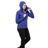 Mountain Equipment Durian Hooded Women's Jacket in Clematis - Hood Detail