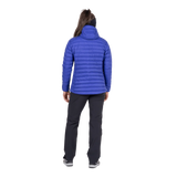 Mountain Equipment Earthrise Hooded Women's Jacket in Clematis - back