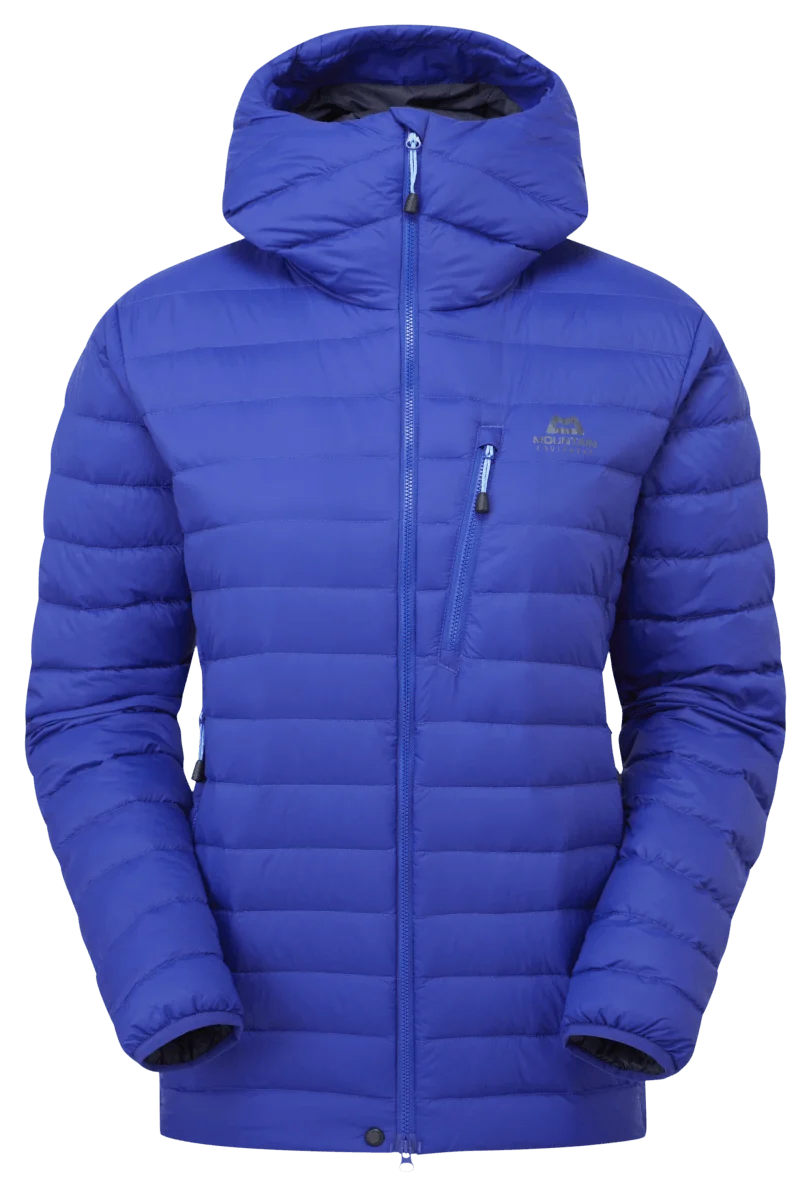 Mountain Equipment Earthrise Hooded Women's Jacket in Clematis - front