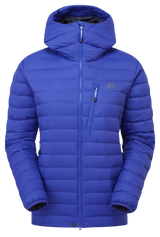 Mountain Equipment Earthrise Hooded Women's Jacket in Clematis - front