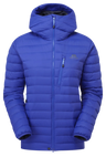 Mountain Equipment Earthrise Hooded Women's Jacket in Clematis - front