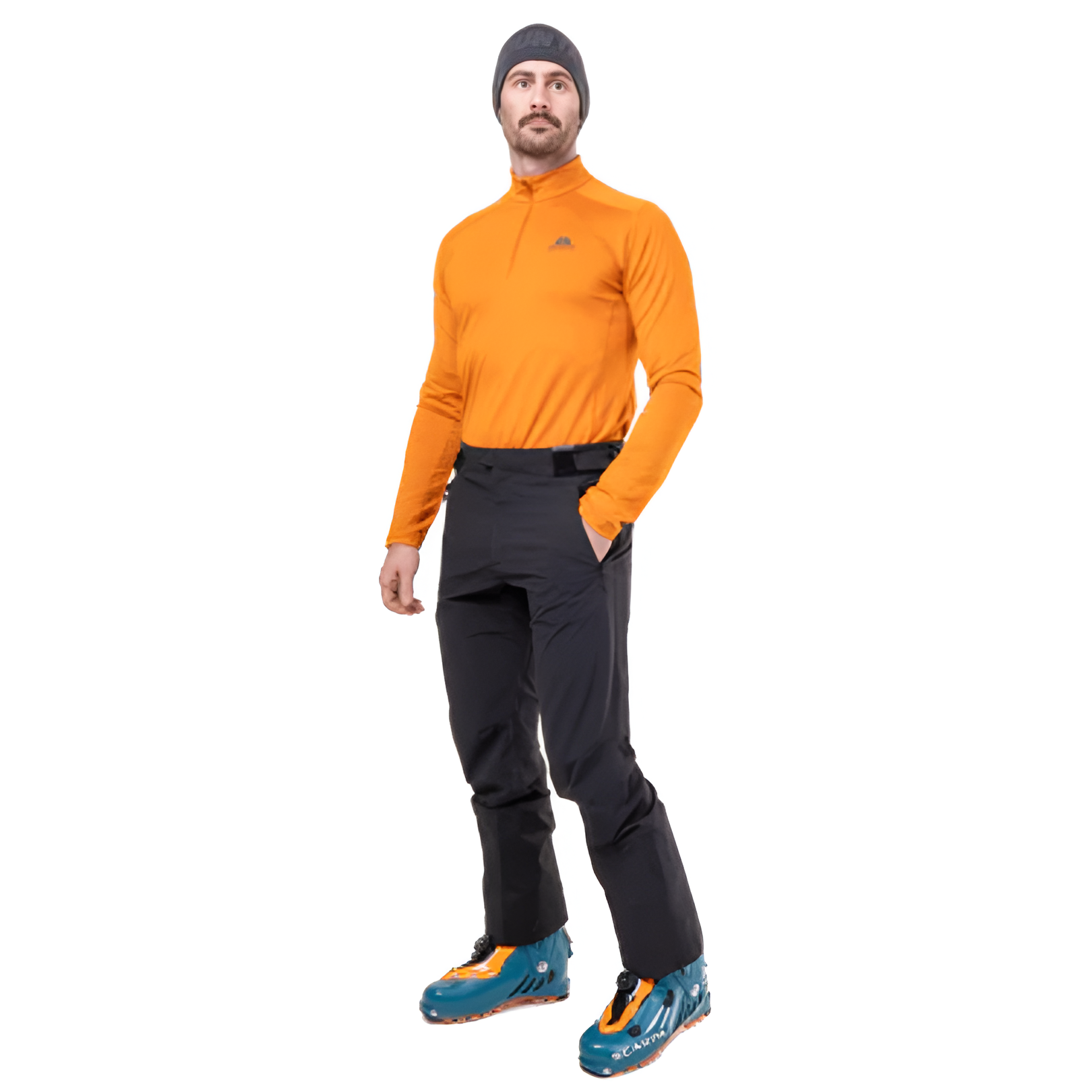 Mountain Equipment Epic Men's Pant in Black - Front Fit