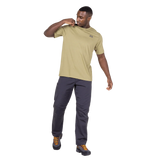 Mountain Equipment Everest Men's Tee in Boa - On Model Three Quarter