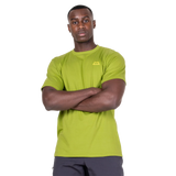 Mountain Equipment Everest Men's Tee in Cactus - On Model Arms Crossed