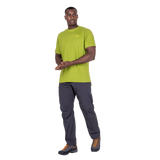 Mountain Equipment Everest Men's Tee in Cactus - On Model Front