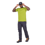 Mountain Equipment Everest Men's Tee in Cactus - On Model Side