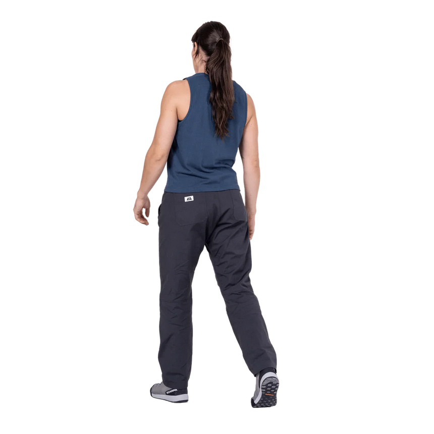 Mountain Equipment Fairhead Women's Tank in Dusk - Back full length model view