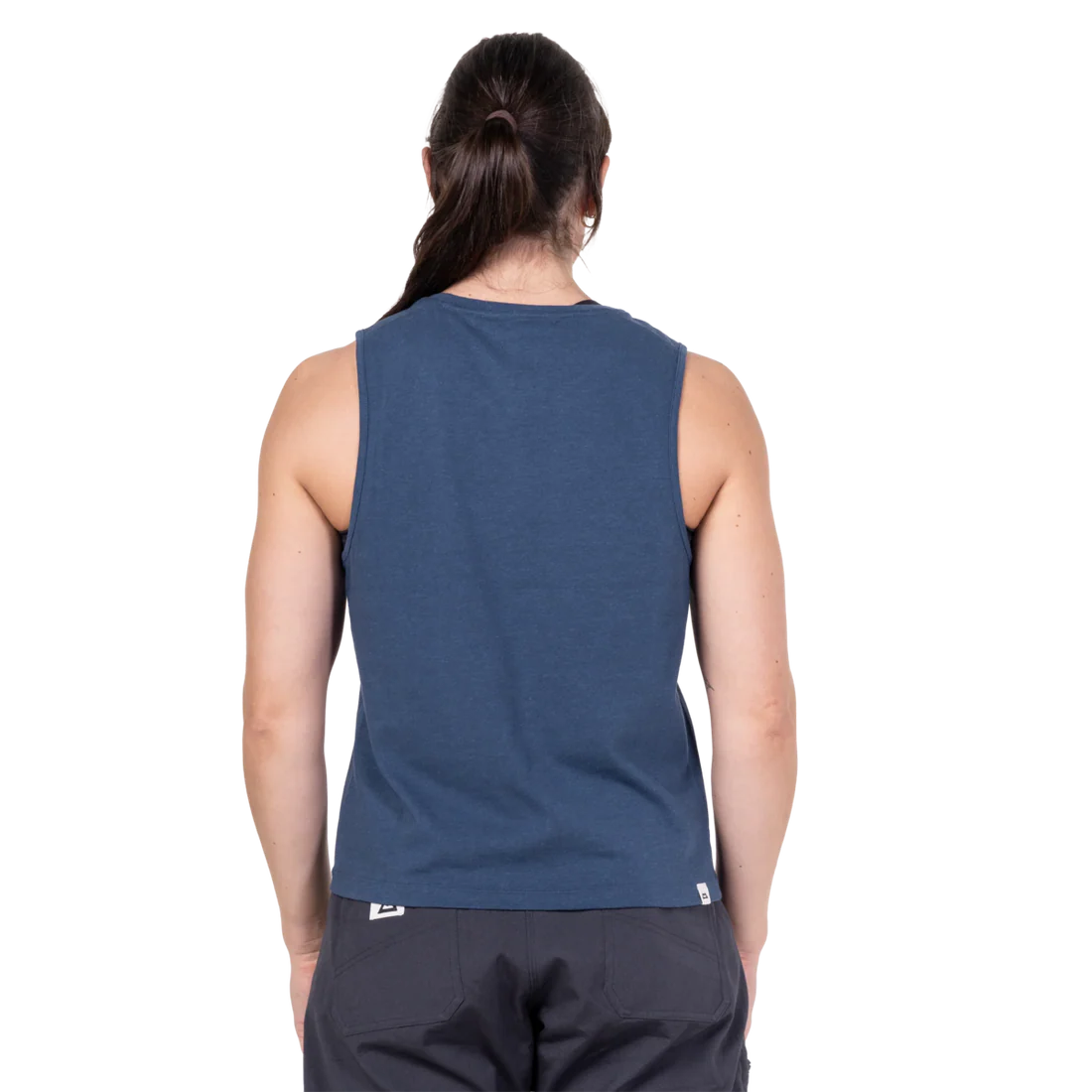 Mountain Equipment Fairhead Women's Tank in Dusk - Back model view
