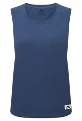 Mountain Equipment Fairhead Women's Tank in Dusk - Front flat lay