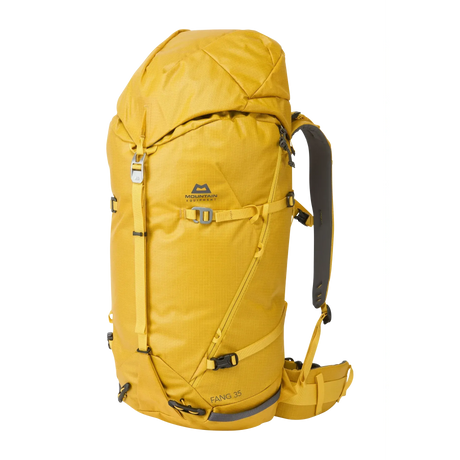 Mountain Equipment Fang 35+ Backpack in Sulphur - Front