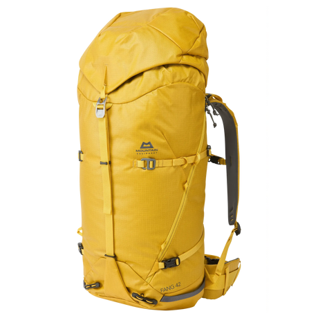 Mountain Equipment Fang 42+ Backpack in Sulphur - Front
