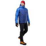 Mountain Equipment Fitzroy Men's Jacket in Admiral/Atlantic - On Model Front