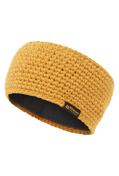 Mountain Equipment Flash Headband in Butterscotch - Flat Lay