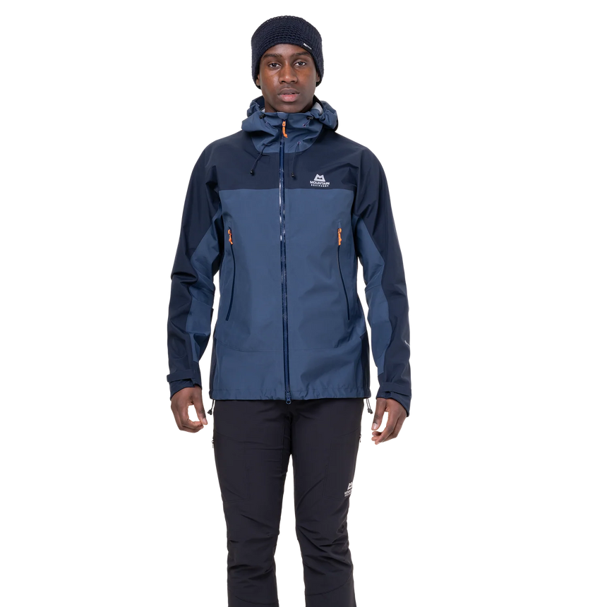 Mountain Equipment Flash Headband in Cosmos - On Model Full Length