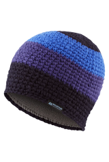 Mountain Equipment Flash Women's Beanie in Cosmos/Amethyst/Vivid - Flat Lay
