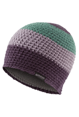 Mountain Equipment Flash Women's Beanie in Nightsha/Allium/SPine - Flat Lay
