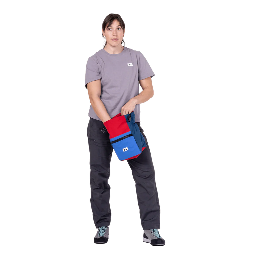 Mountain Equipment Flowstone Women's Pant in College Blue - Side model view