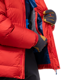 Mountain Equipment Gasherbrum Men's Jacket in Chili Red - Pocket Detail