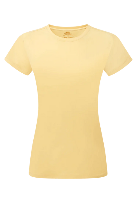 Mountain Equipment Headpoint Women's Tee in Rattan - Front
