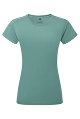 Mountain Equipment Headpoint Women's Tee in Sea Pine - Front