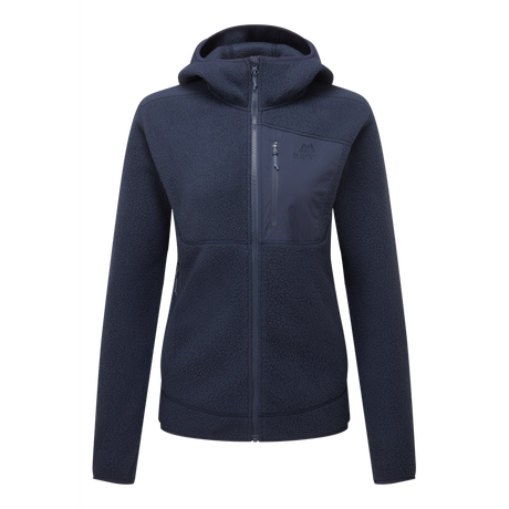 Mountain Equipment Highpile Hooded Women's Jacket in Cosmos - Front