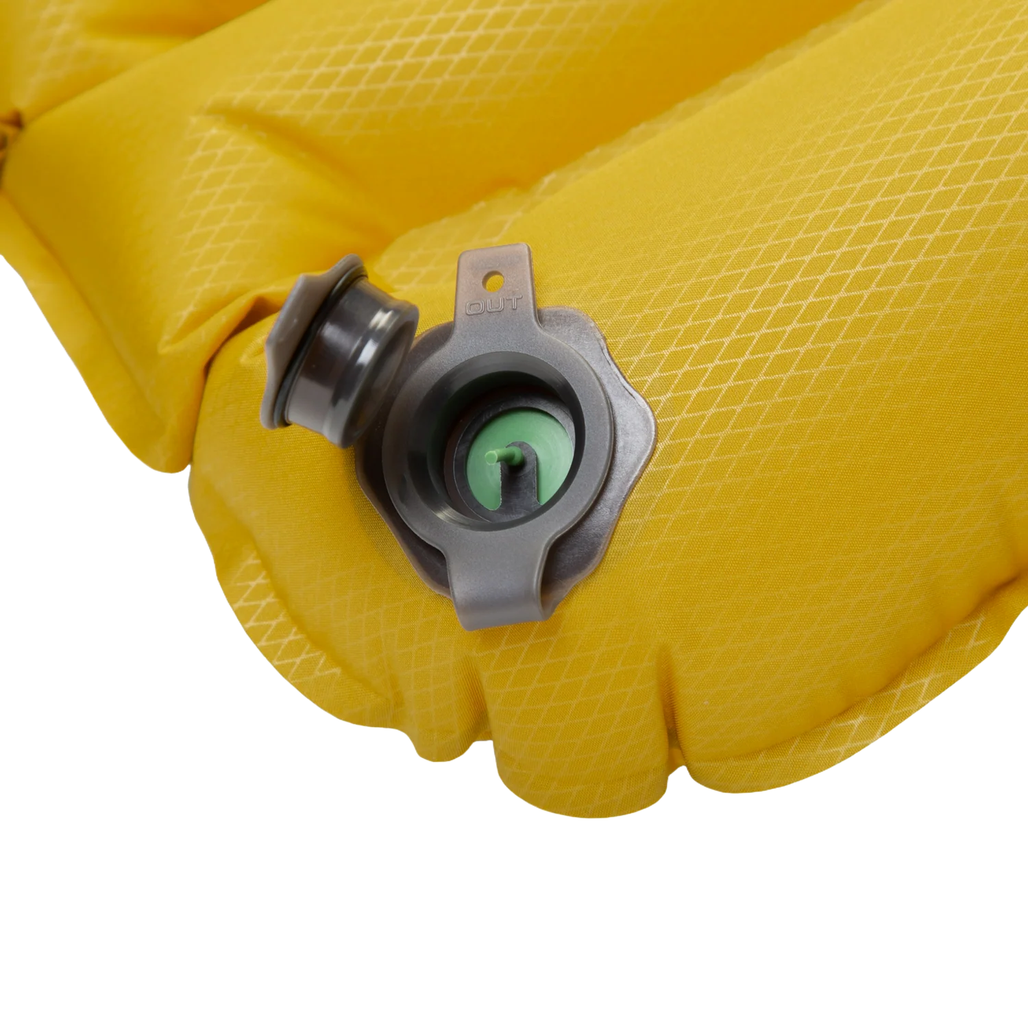 Mountain Equipment Hoverstat Synthetic 7.0 Sleeping Mat - Gas Mask Valve Detail
