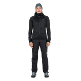 Mountain Equipment Jorasses Hooded Women's Jacket in Black - On Model Front