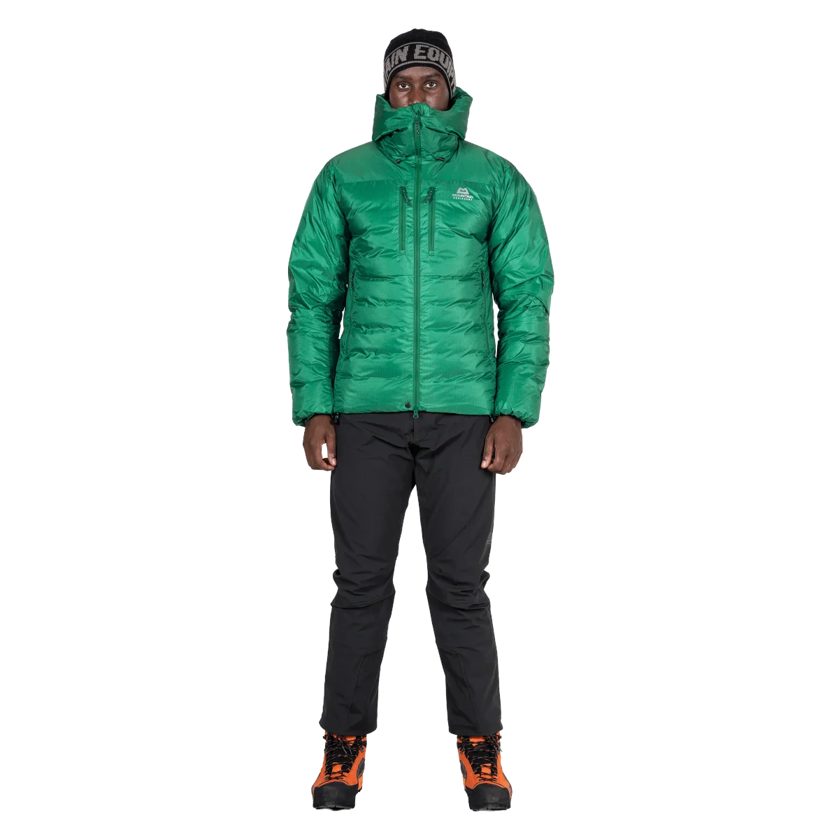 Mountain Equipment Kryos Men's Jacket in Alpine Green - On Model Front