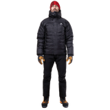 Mountain Equipment Kryos Men's Jacket in Obsidian - On Model Walking Back