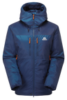 Mountain Equipment Kryos Women's Jacket in Admiral Blue - Flat Lay Front