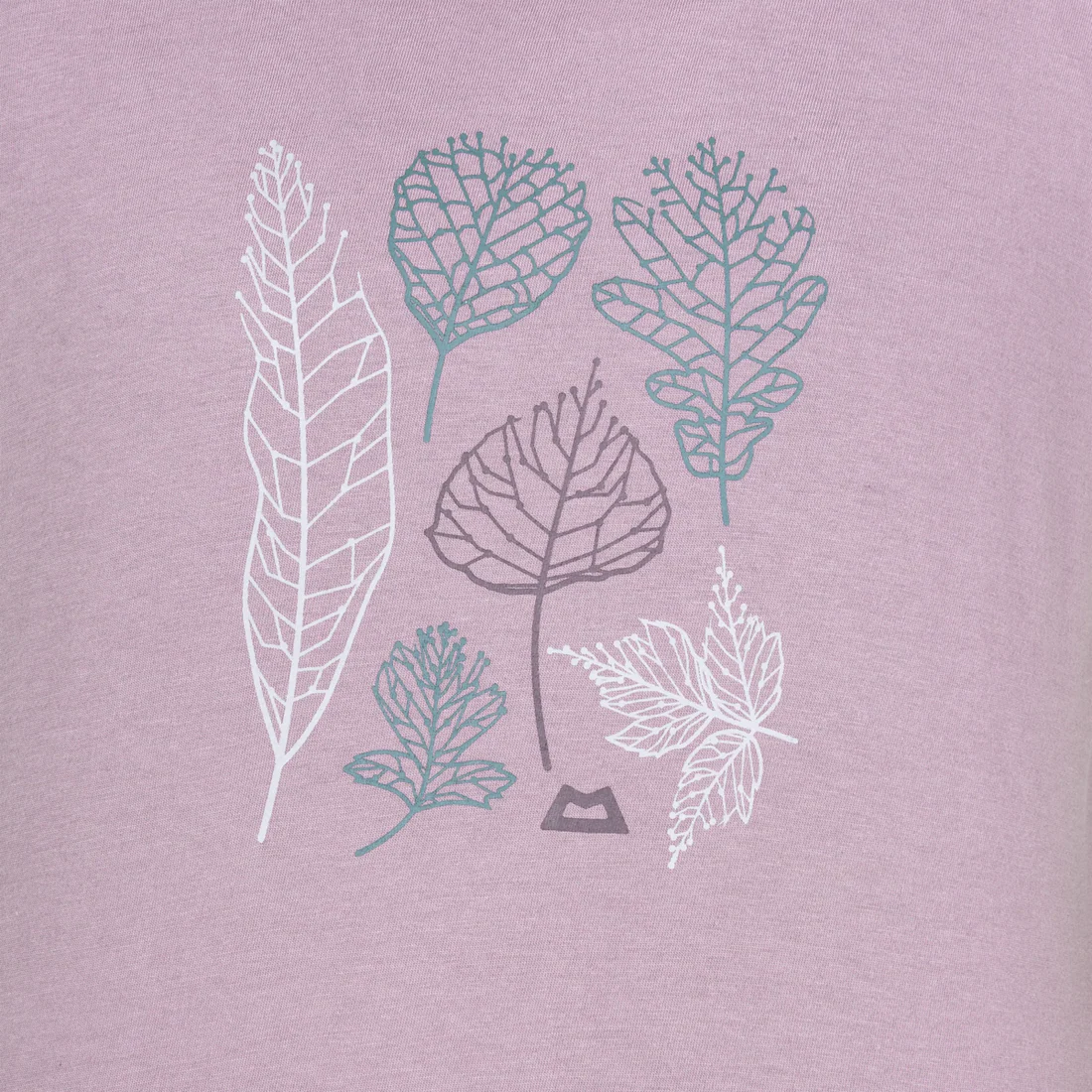 Mountain Equipment Leaf Women's Tee in Allium - Back Fit