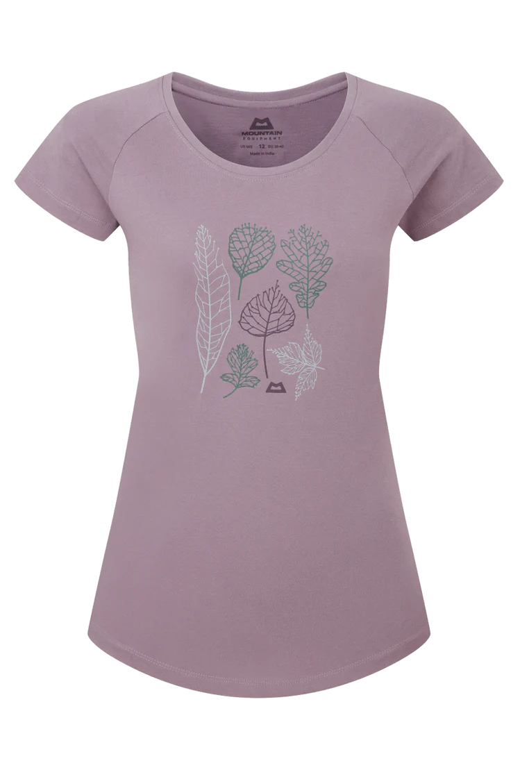 Mountain Equipment Leaf Women's Tee in Allium - Front