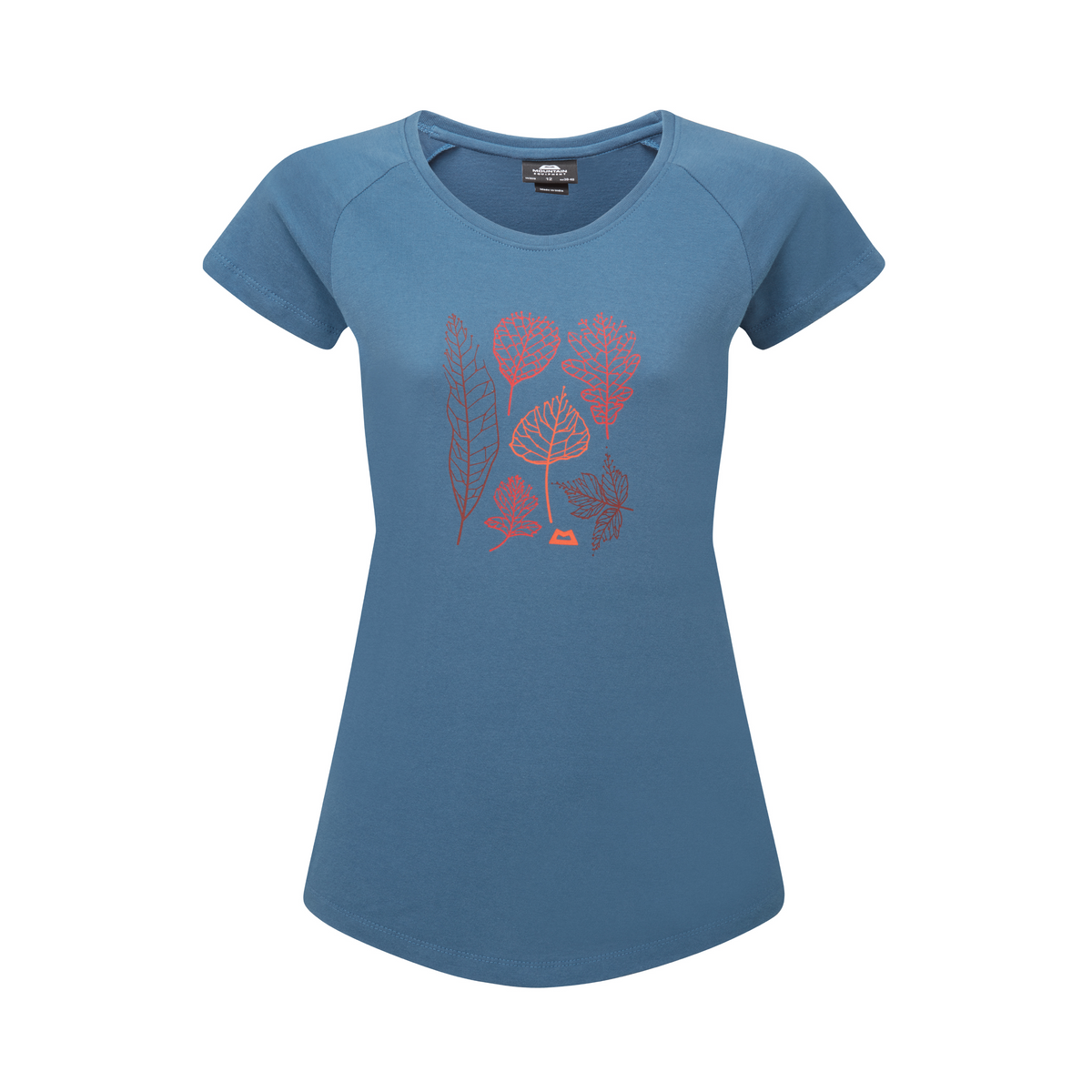 Mountain Equipment Leaf Women's Tee in Stellar Blue - Front