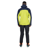 Mountain Equipment Lhotse Men's Jacket in Vine/Cosmos - Back On Model