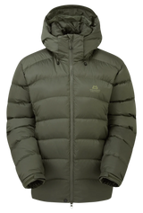 Mountain Equipment Lightline Women's Jacket in Buckthorn - front view showing Drilite Loft outer and zip-off Mountain Insulated Hood
