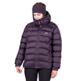 Mountain Equipment Lightline Women's Jacket in Nightshade - front view on model, standing