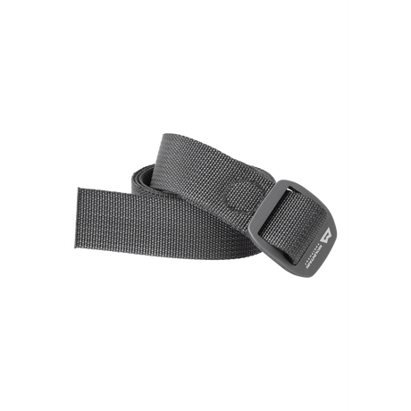 Mountain Equipment Lightning Belt in Anvil Grey - Flat Lay
