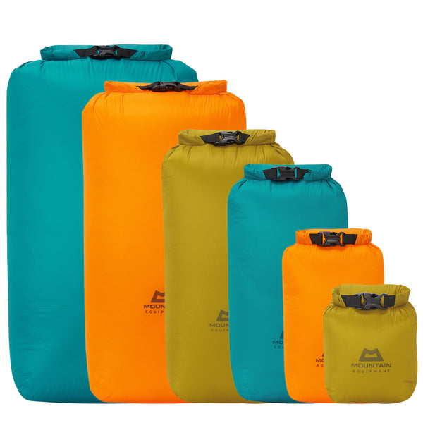 Mountain Equipment Lightweight Drybag 14L - Group Shot