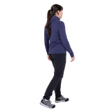 Mountain Equipment Lumiko Hooded Women's Jacket in Amethyst/Medieval - Full Length Back
